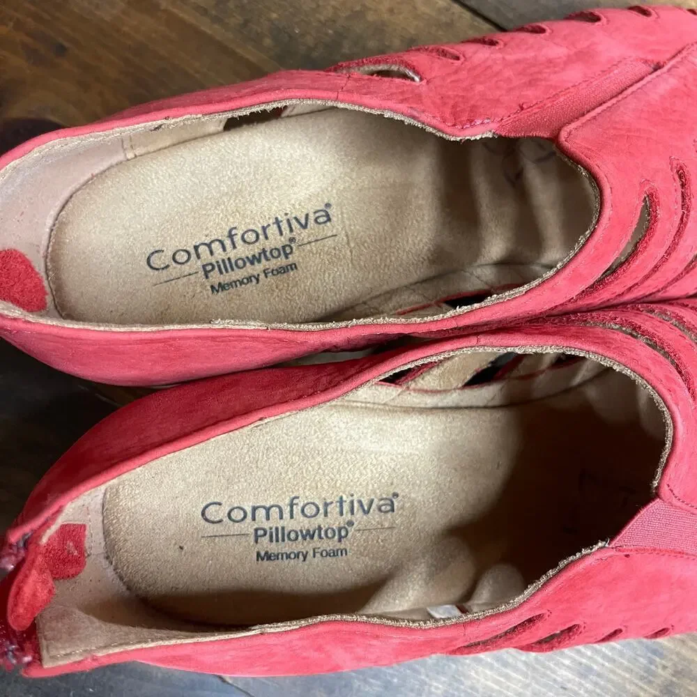 Comfortiva parker red